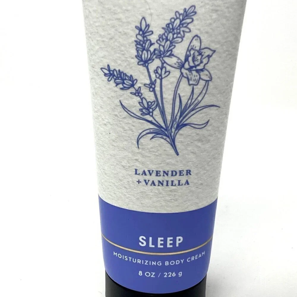 Bath & Body Works Aromatherapy Sleep Lavender Vanilla Body Cream 8 Oz